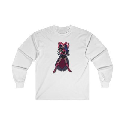 Space Warrior Velvette Ultra Cotton Long Sleeve Tee