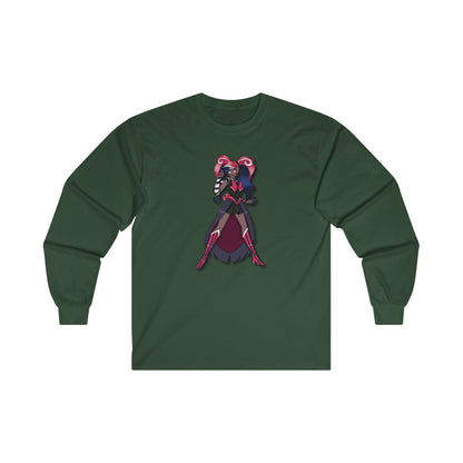 Space Warrior Velvette Ultra Cotton Long Sleeve Tee