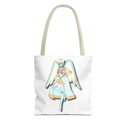 Space Warrior Saint Peter Tote Bag