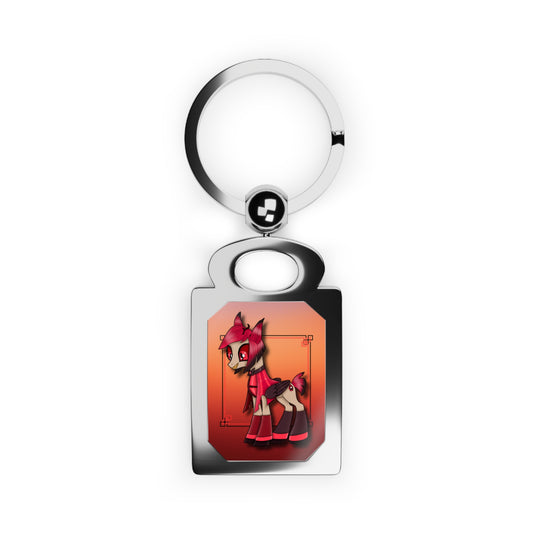 Pony Alastor Rectangle Keyring