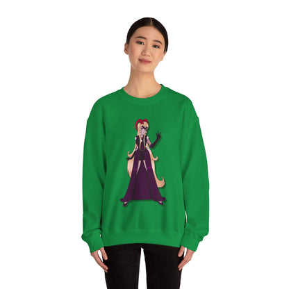 Space Warrior Lilith Heavy Blend™ Crewneck Sweatshirt