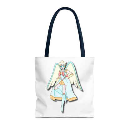 Space Warrior Saint Peter Tote Bag