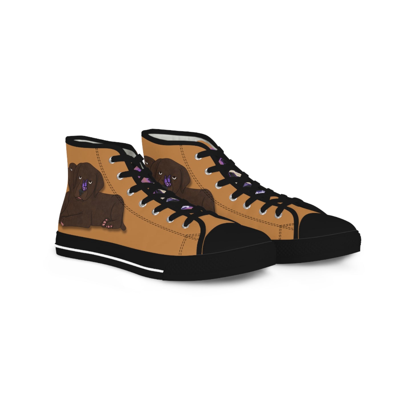 Cerberus Puppy Men's High Top Sneakers