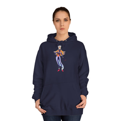 Space Warrior Sir Pentious College Hoodie