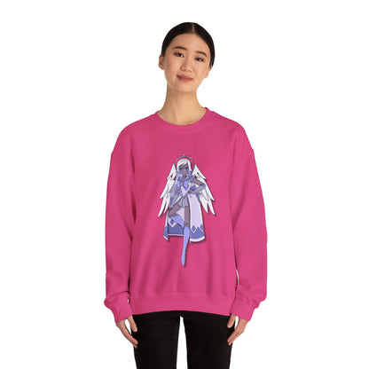 Space Warrior Emily Heavy Blend™ Crewneck Sweatshirt