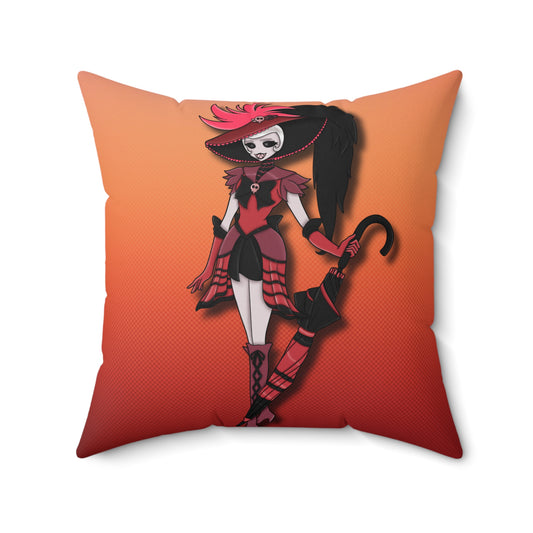 Space Warrior Rosie Spun Polyester Square Pillow