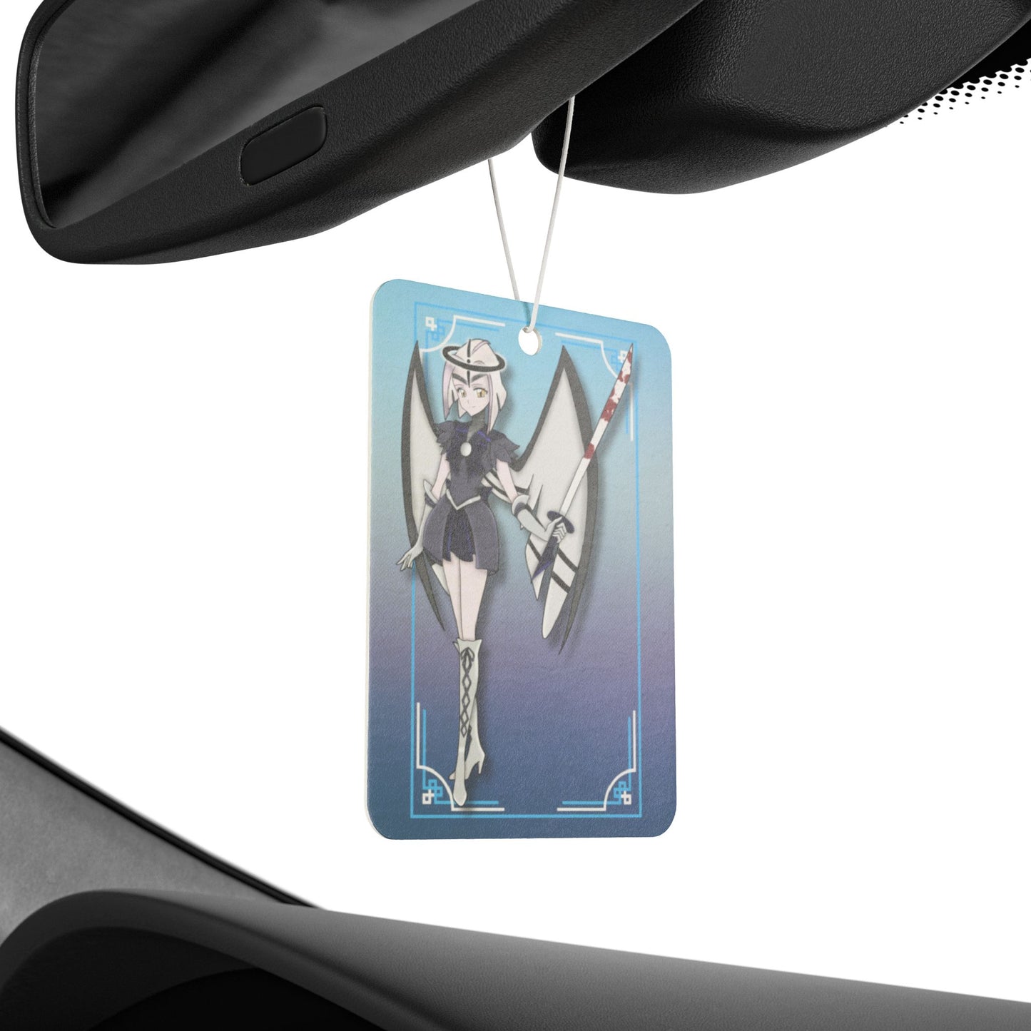 Space Warrior Lute Car Air Freshener