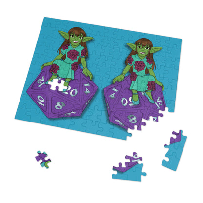 Goblin on a d20 Jigsaw Puzzle