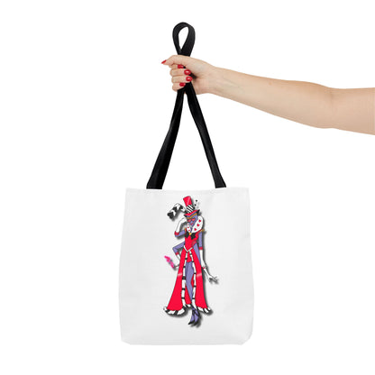 Space Warrior Valentino Tote Bag