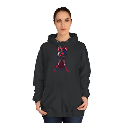 Space Warrior Velvette College Hoodie