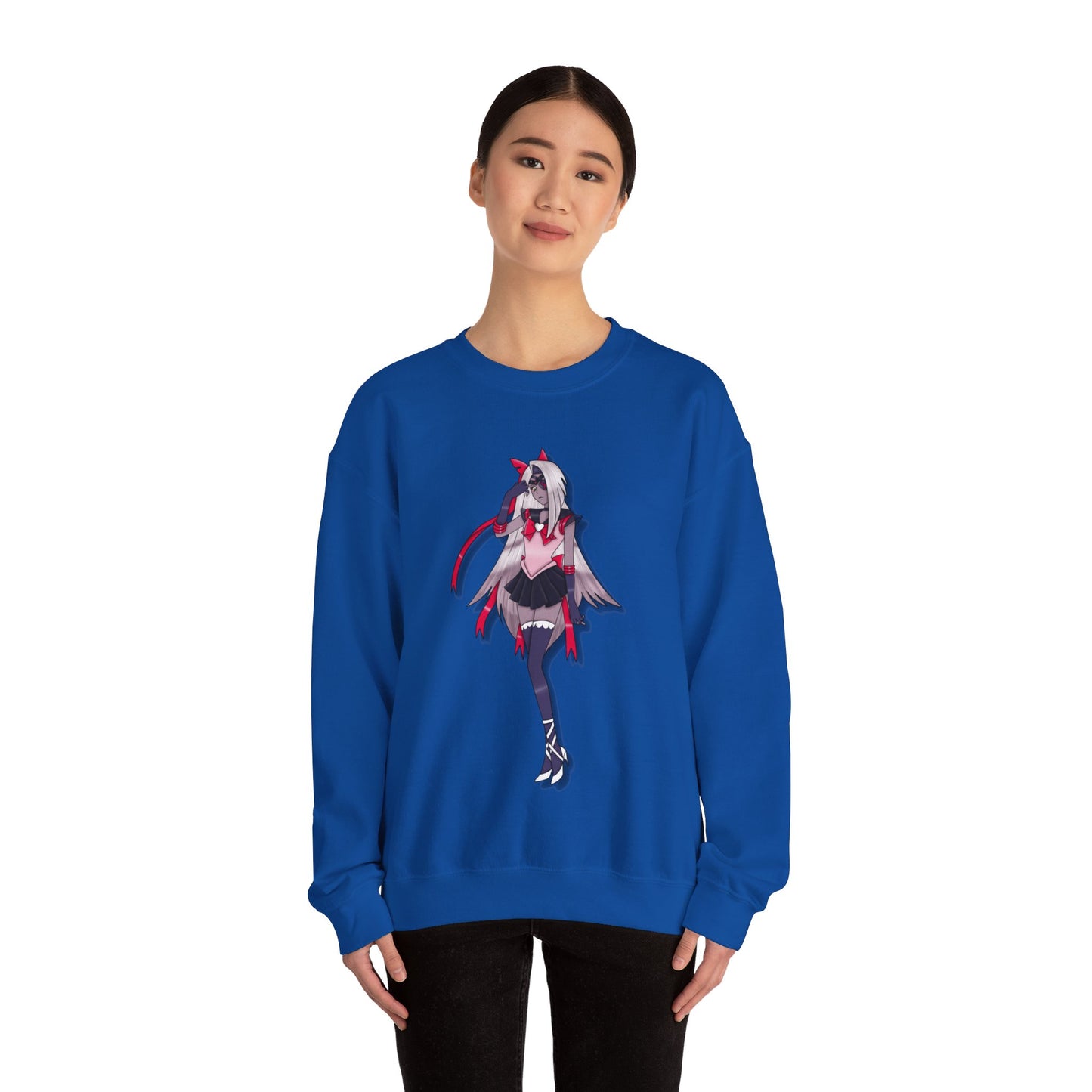 Space Warrior Vaggie Heavy Blend™ Crewneck Sweatshirt