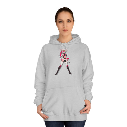 Space Warrior Angel Dust College Hoodie