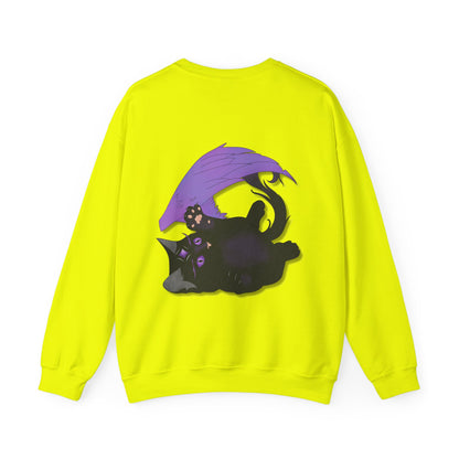 Winged Kitten Unisex Heavy Blend™ Crewneck Sweatshirt