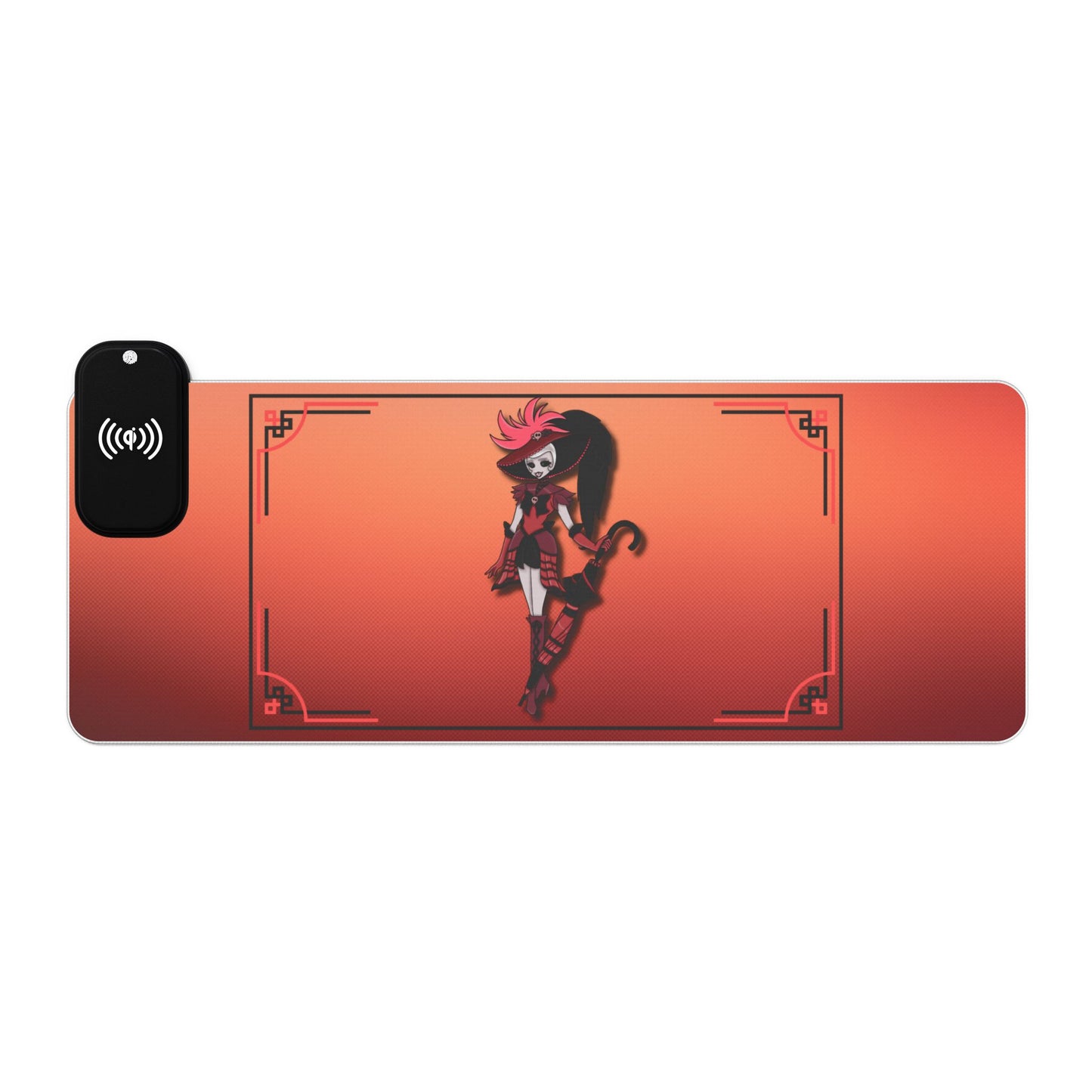 Space Warrior Rosie LED Gaming Mouse Pad