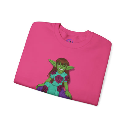 Goblin on a d20 Unisex Heavy Blend™ Crewneck Sweatshirt