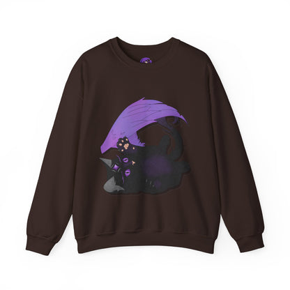 Winged Kitten Unisex Heavy Blend™ Crewneck Sweatshirt