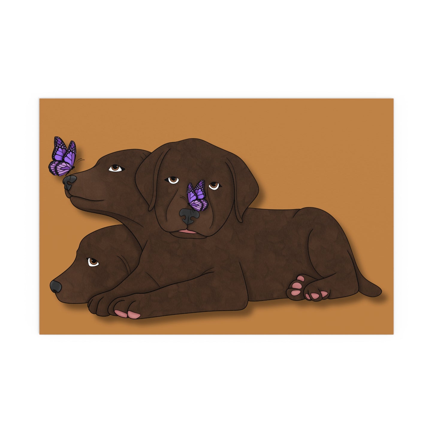 Cerberus Puppy Indoor and Outdoor Silk Posters