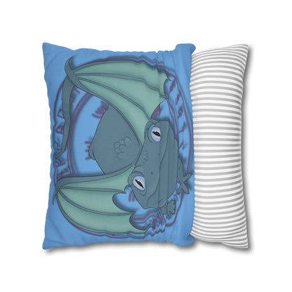 Baby Dragon Spun Polyester Square Pillowcase