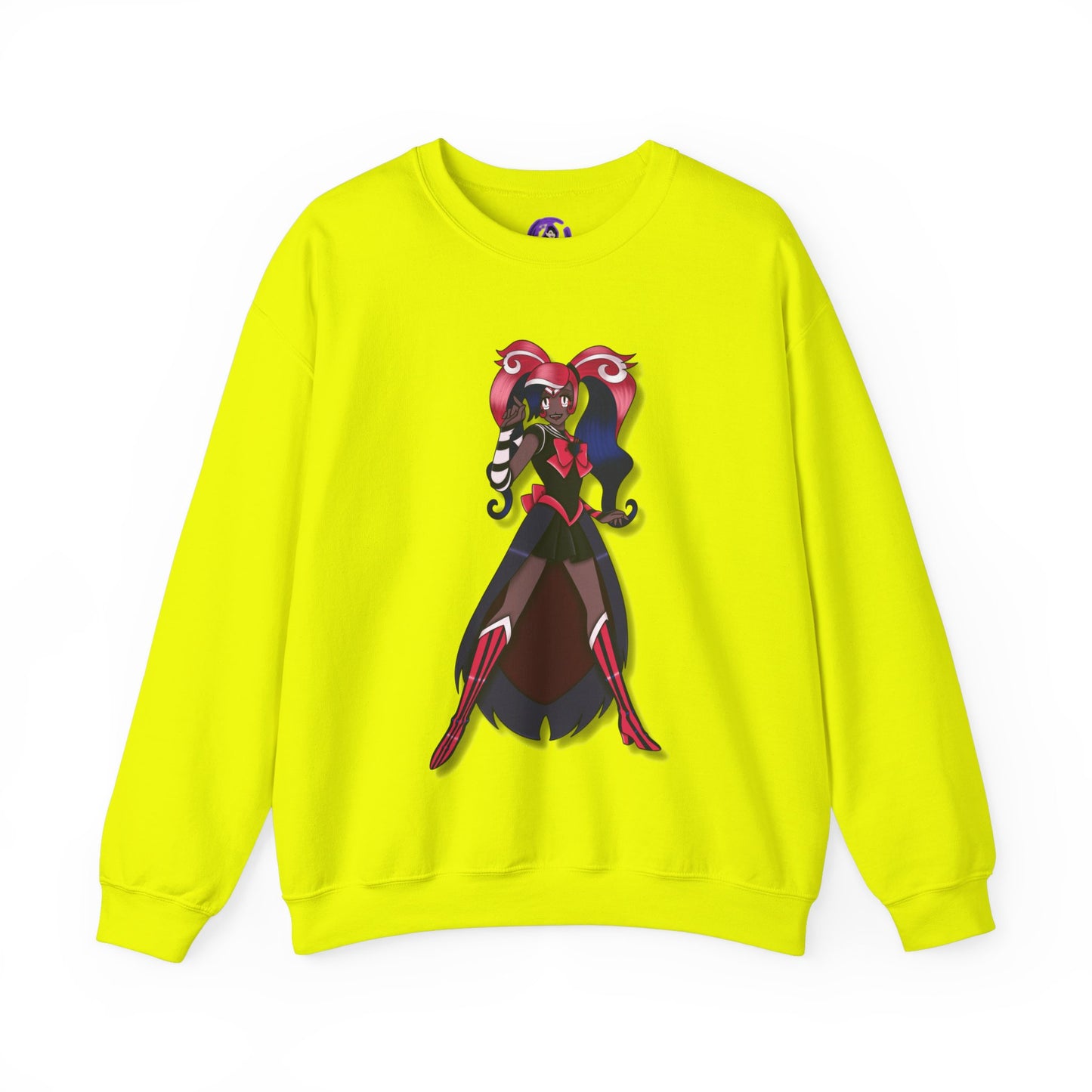 Space Warrior Velvette Heavy Blend™ Crewneck Sweatshirt