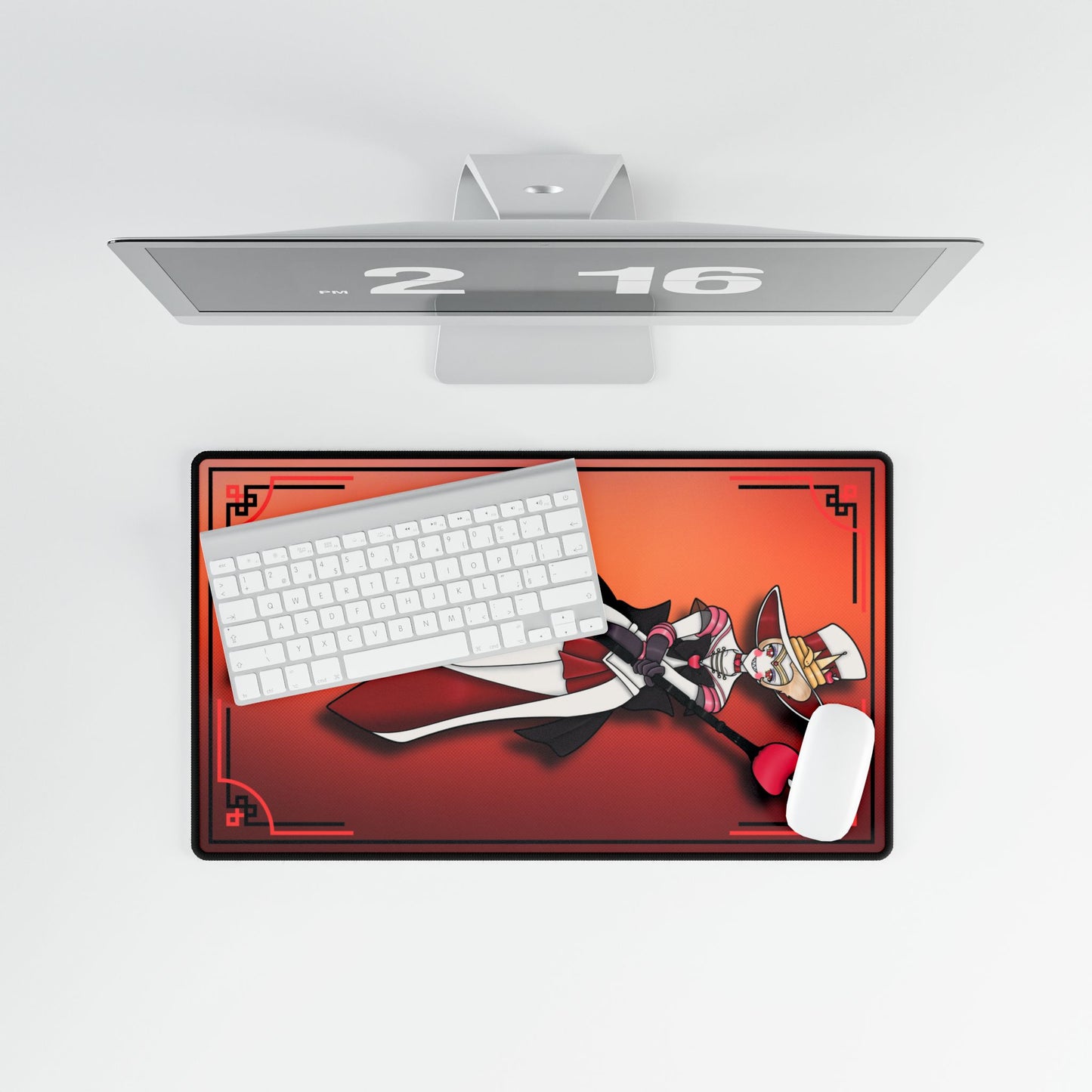 Space Warrior Lucifer Desk Mats