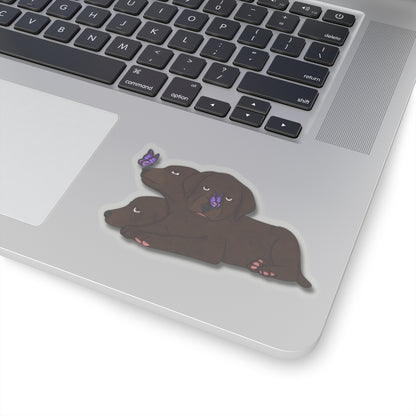 Cerberus Puppy Kiss-Cut Stickers