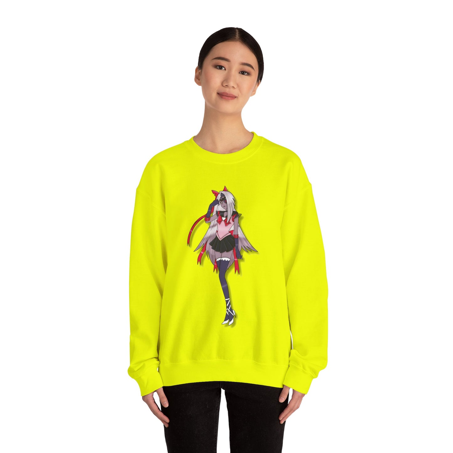 Space Warrior Vaggie Heavy Blend™ Crewneck Sweatshirt