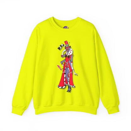 Space Warrior Valentino Heavy Blend™ Crewneck Sweatshirt