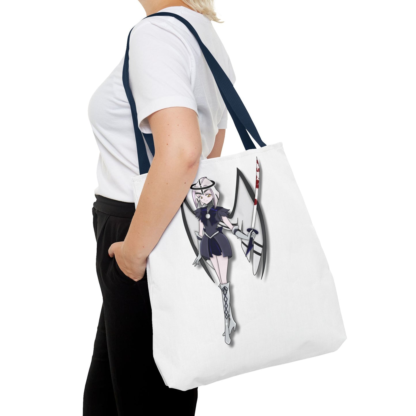 Space Warrior Lute Tote Bag (AOP)