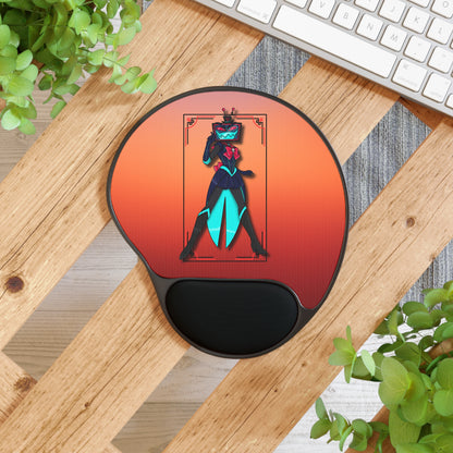 Space Warrior Vox Mouse Pad With Wrist Rest