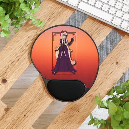 Space Warrior Lilith Mouse Pad With Wrist Rest