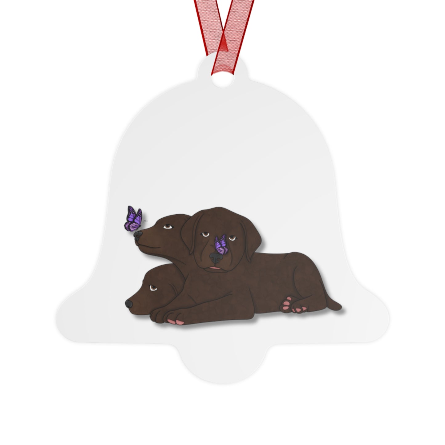 Cerberus Puppy Metal Ornaments