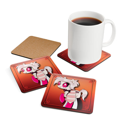 Pony Angel Dust Corkwood Coaster Set