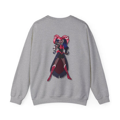 Space Warrior Velvette Heavy Blend™ Crewneck Sweatshirt