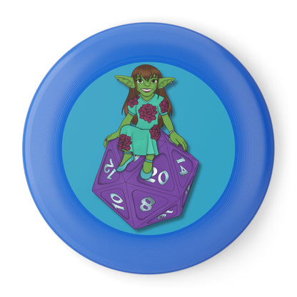 Goblin on a d20 Wham-O Frisbee