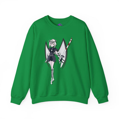 Space Warrior Lute Heavy Blend™ Crewneck Sweatshirt