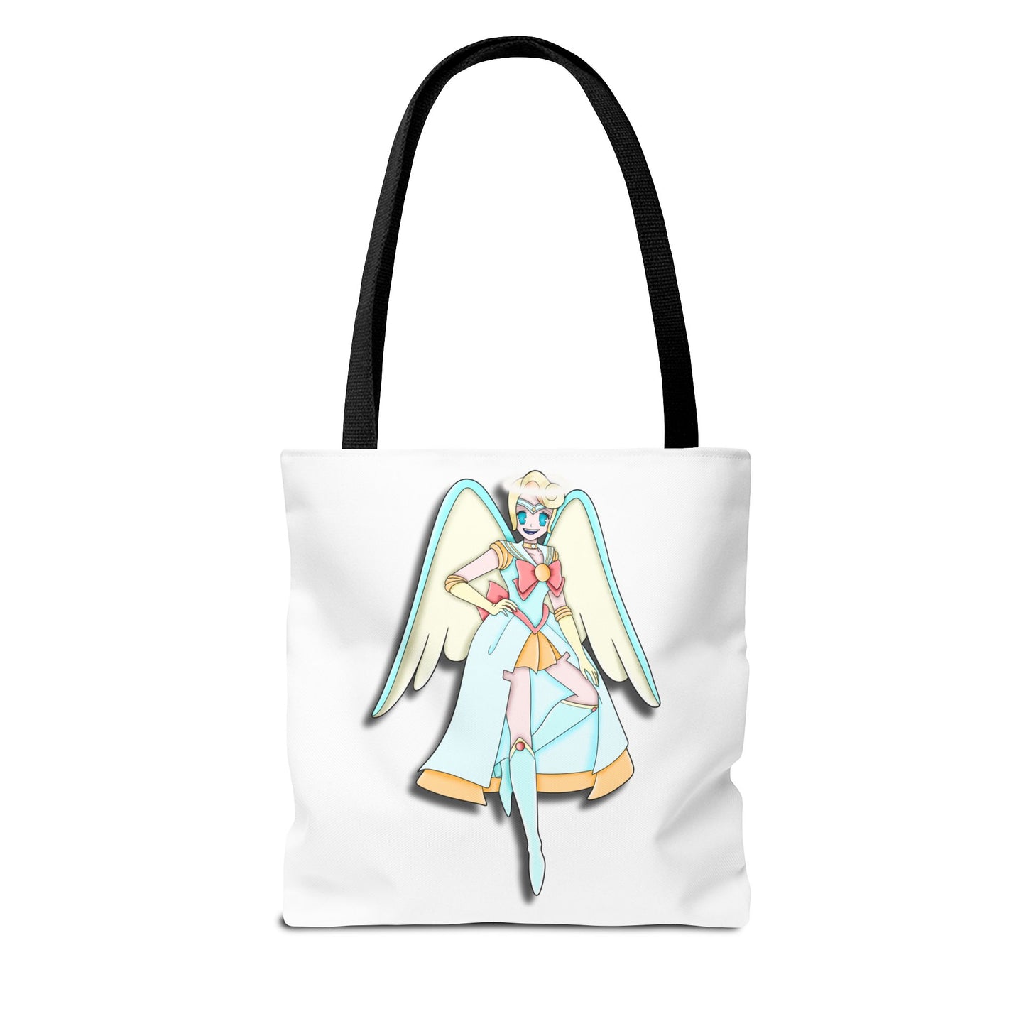 Space Warrior Saint Peter Tote Bag