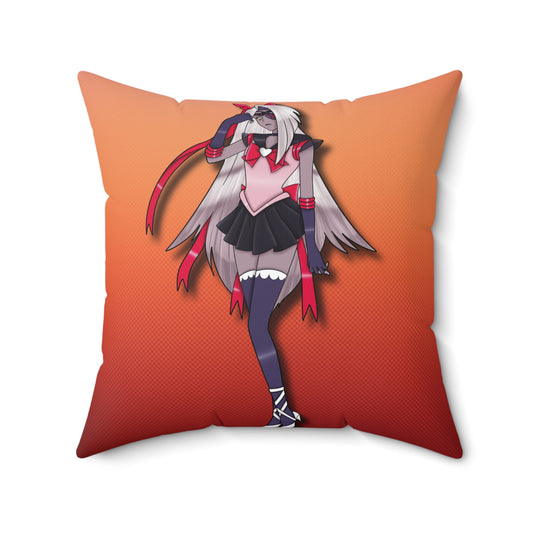 Space Warrior Vaggie Spun Polyester Square Pillow