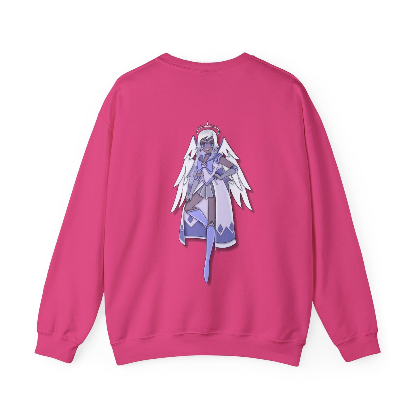 Space Warrior Emily Heavy Blend™ Crewneck Sweatshirt