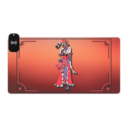 Space Warrior Valentino LED Gaming Mouse Pad