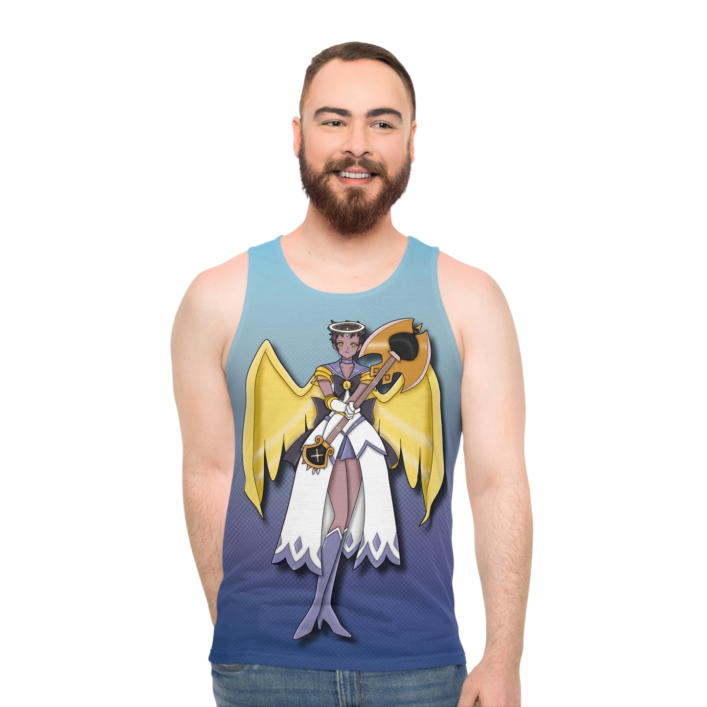 Space Warrior Adam Tank Top