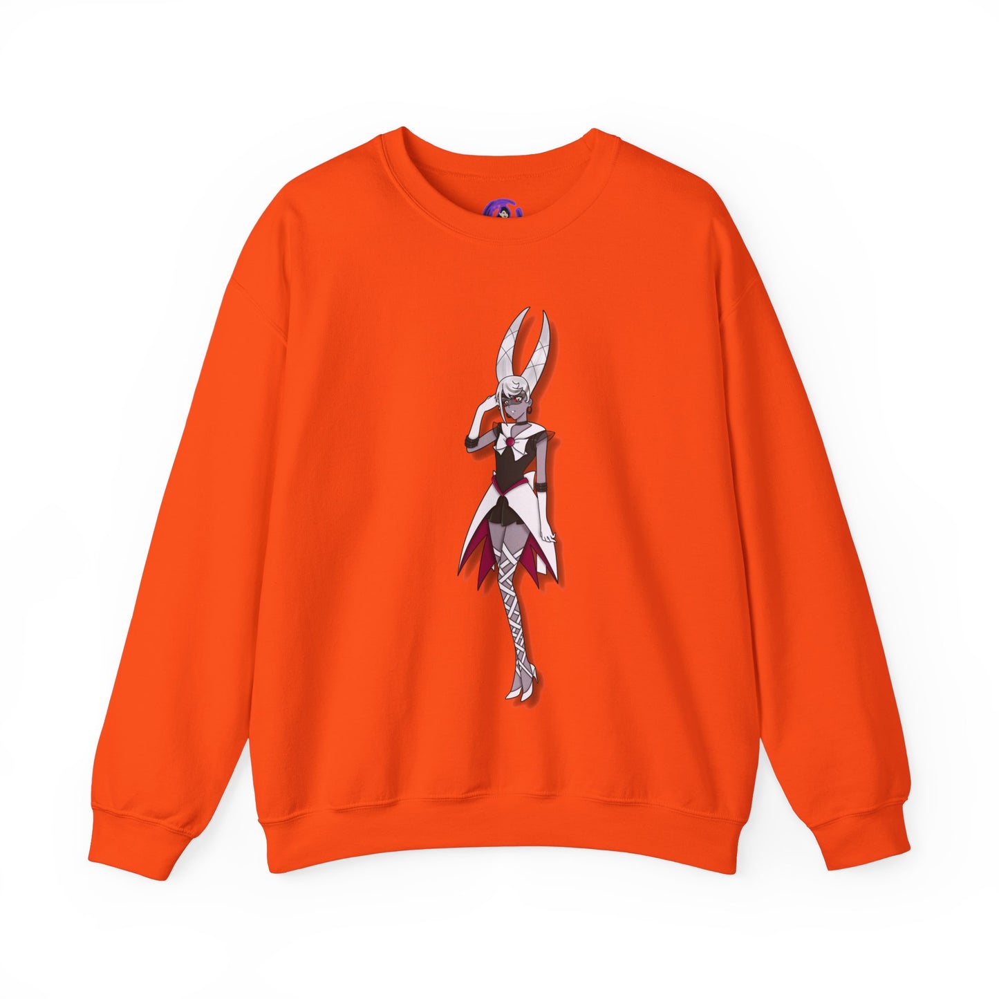 Space Warrior Carmilla Heavy Blend™ Crewneck Sweatshirt