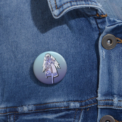 Space Warrior Emily Pin Button