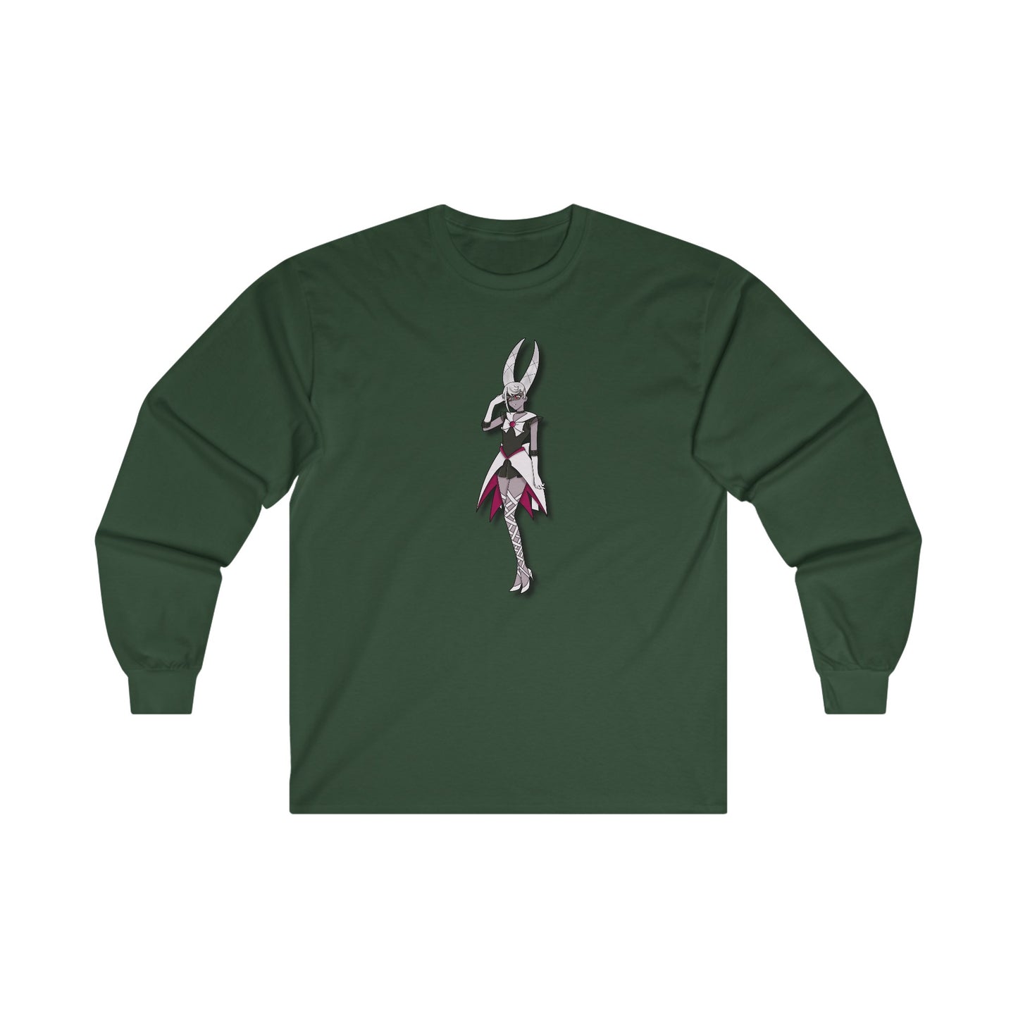 Space Warrior Carmilla Ultra Cotton Long Sleeve Tee