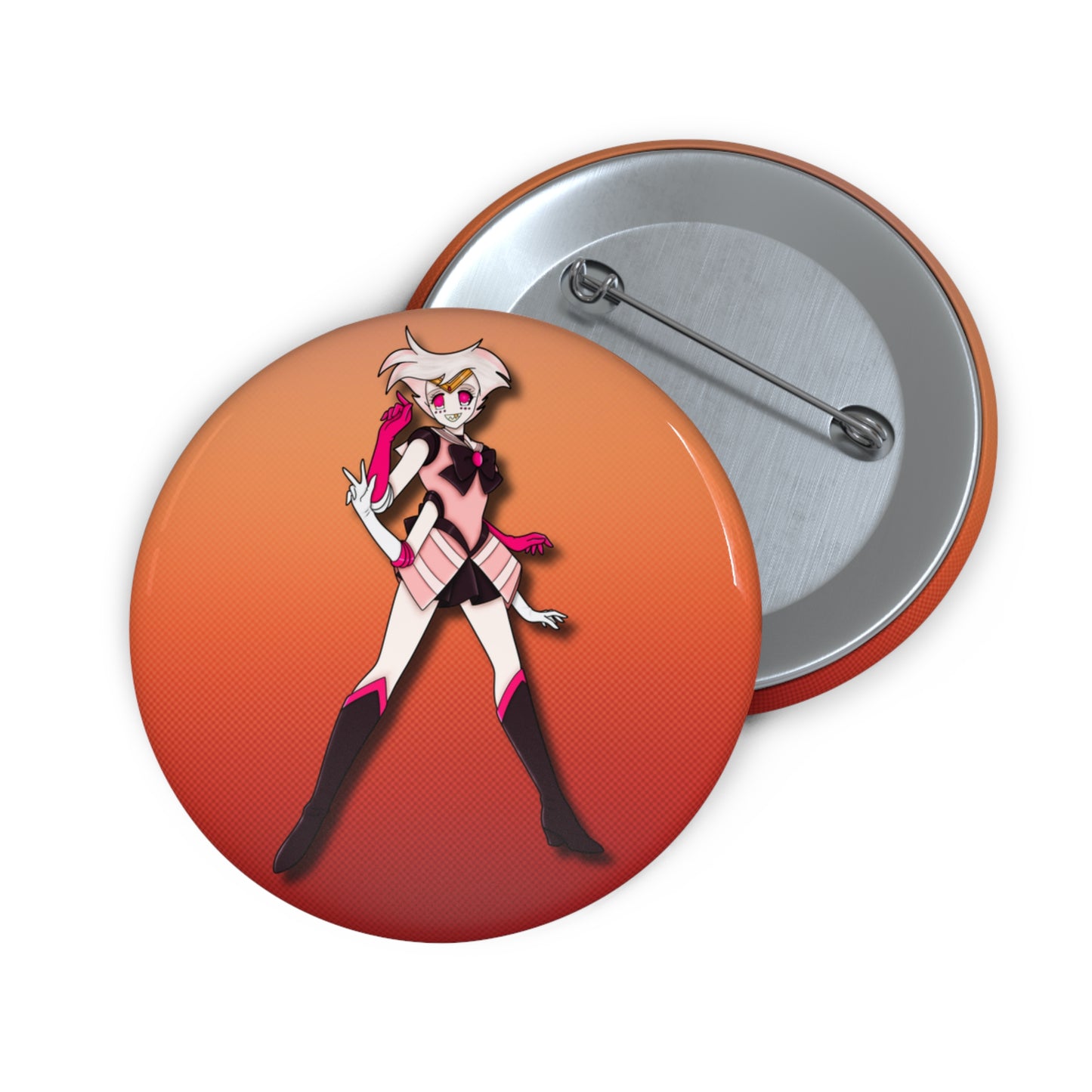 Space Warrior Angel Dust Pin Button