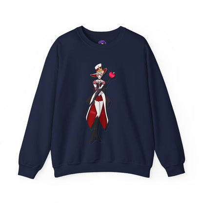 Space Warrior Lucifer Heavy Blend™ Crewneck Sweatshirt