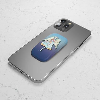 Space Warrior Saint Peter Phone Click-On Grip