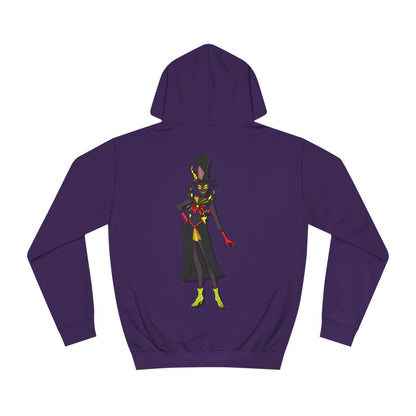 Space Warrior Zestial College Hoodie