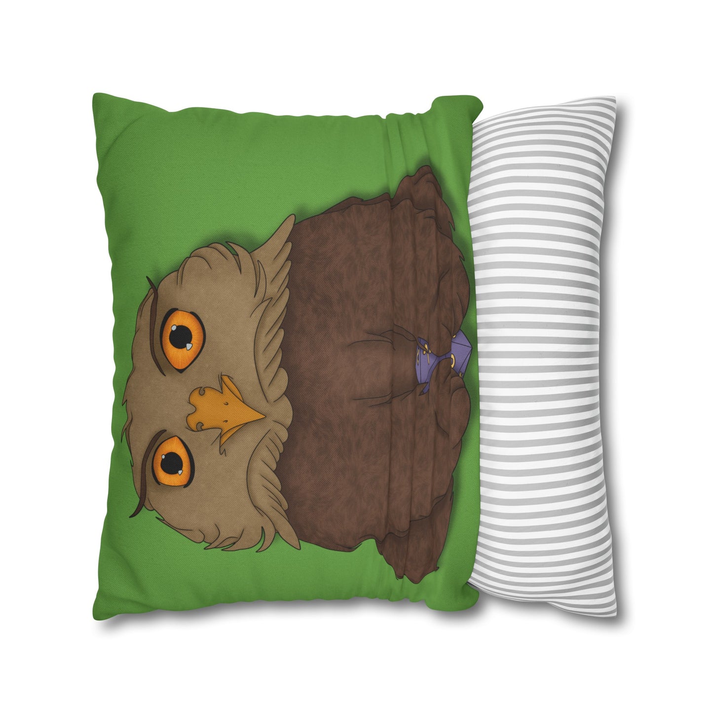 Owlbear Cub Spun Polyester Square Pillowcase