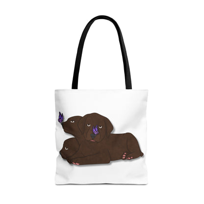 Cerberus Puppy Tote Bag