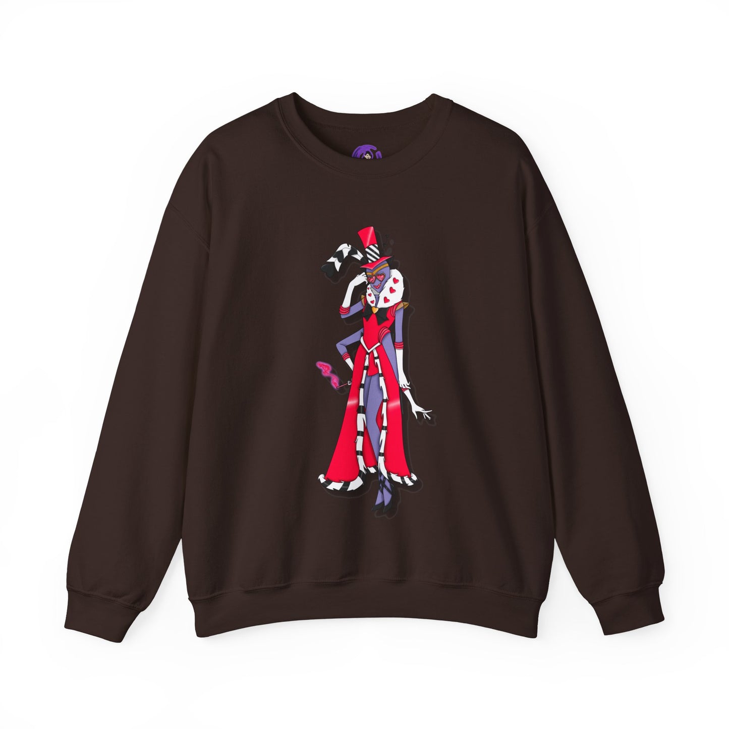 Space Warrior Valentino Heavy Blend™ Crewneck Sweatshirt